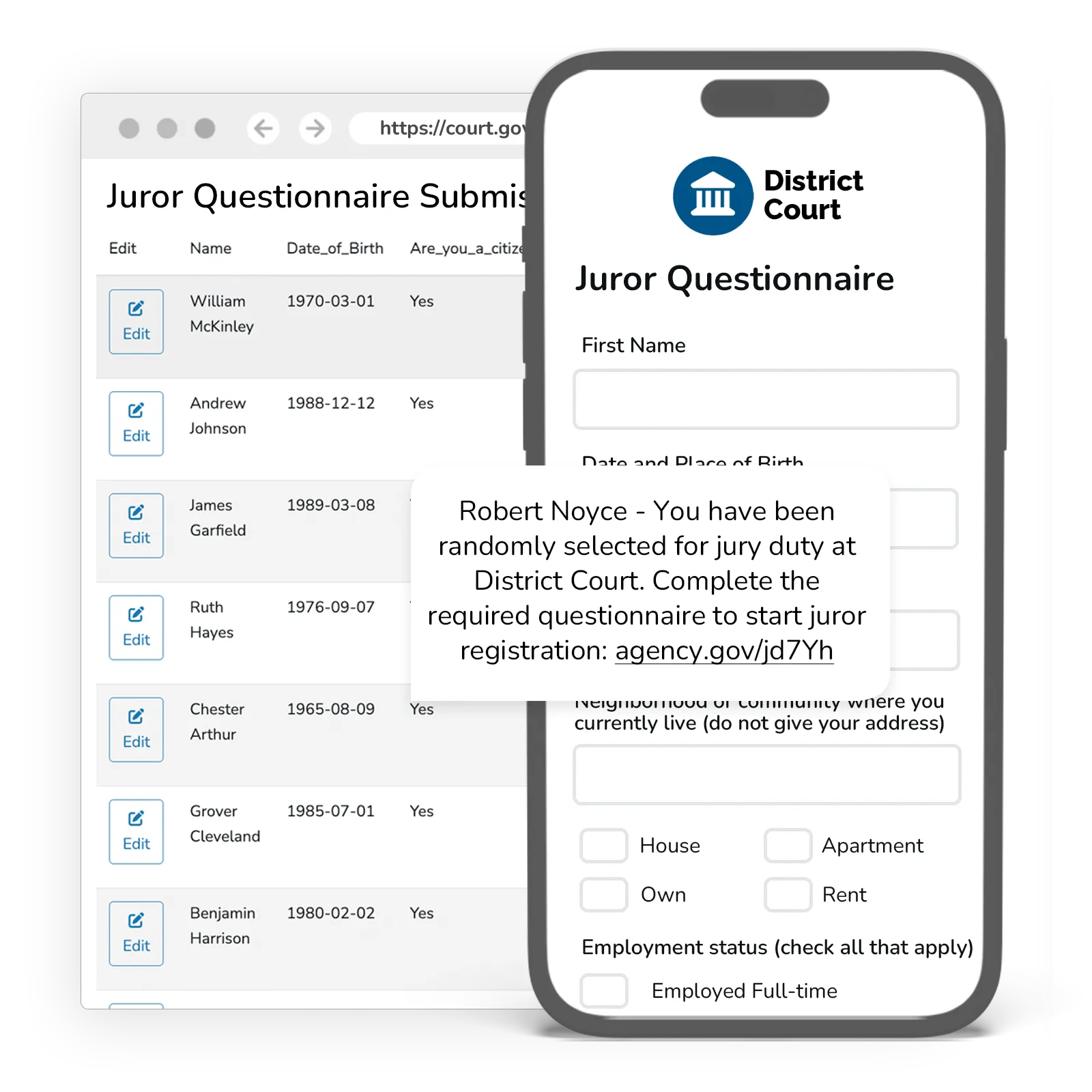 Forms and Document Submissions